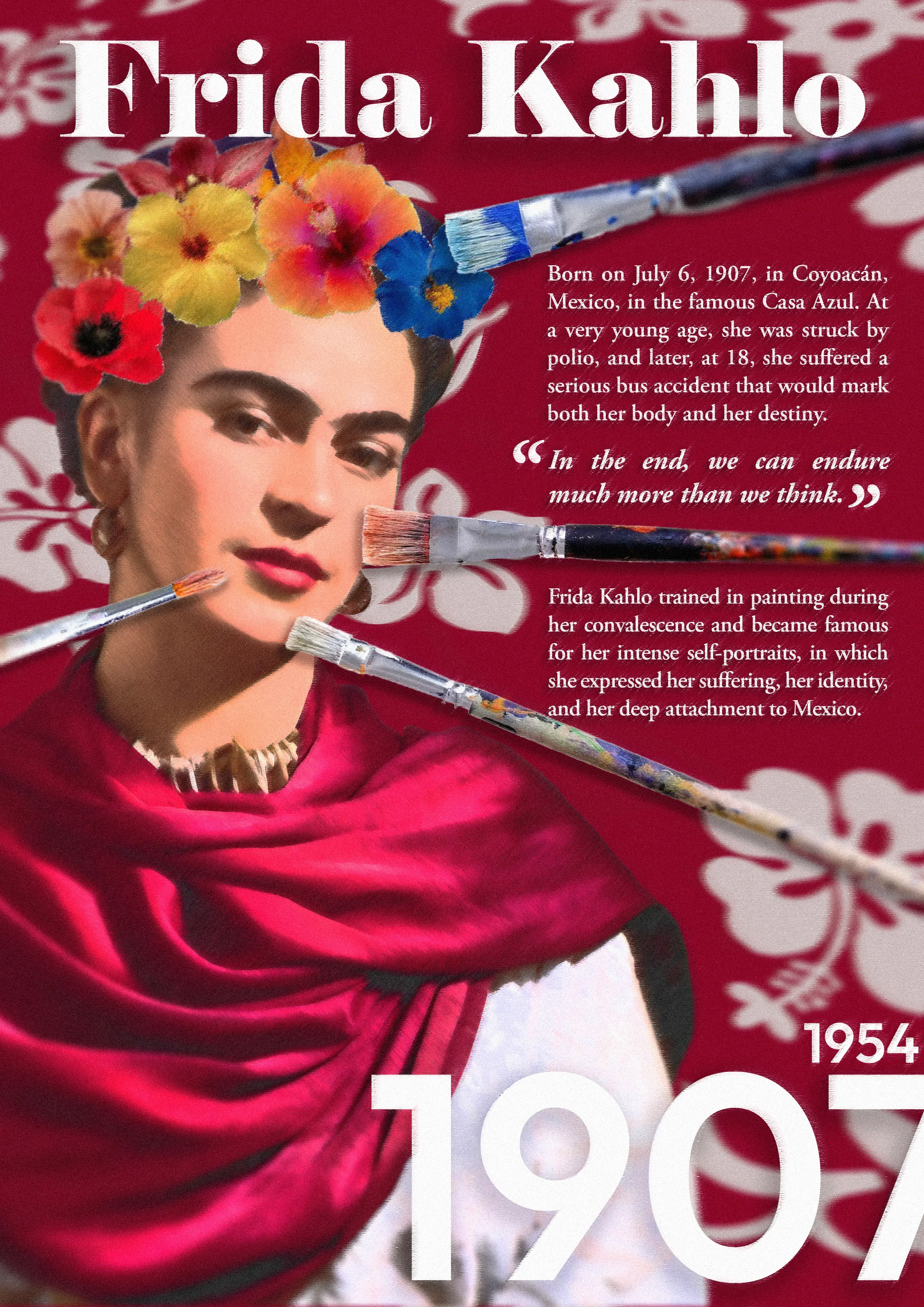 Affiche Frida Kahlo